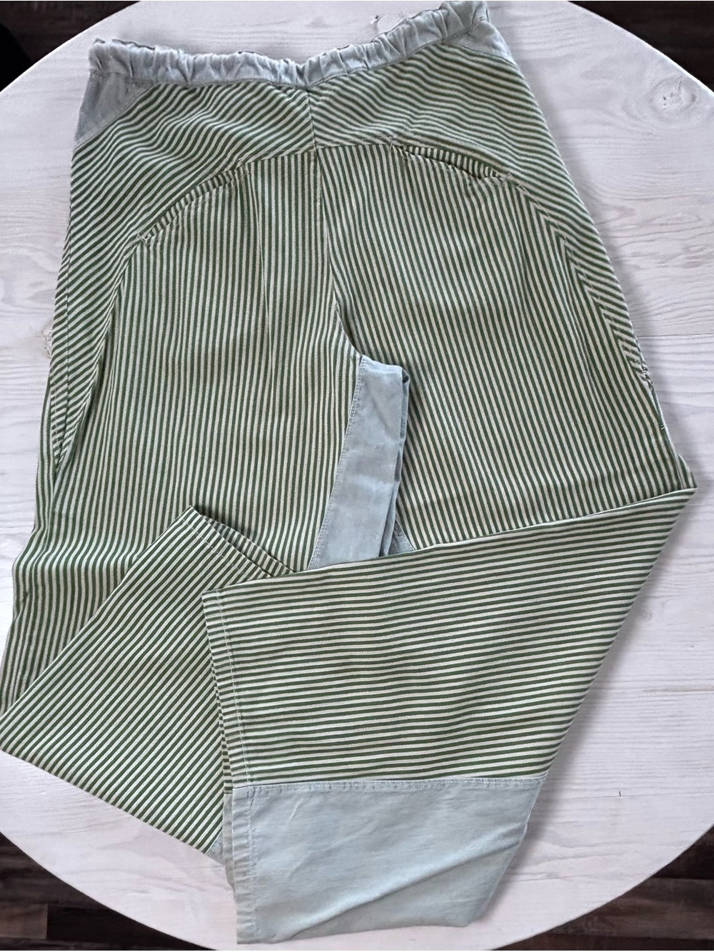 We The Free Milo Striped Pull-On Jeans Size Medium - Picture 9 of 9